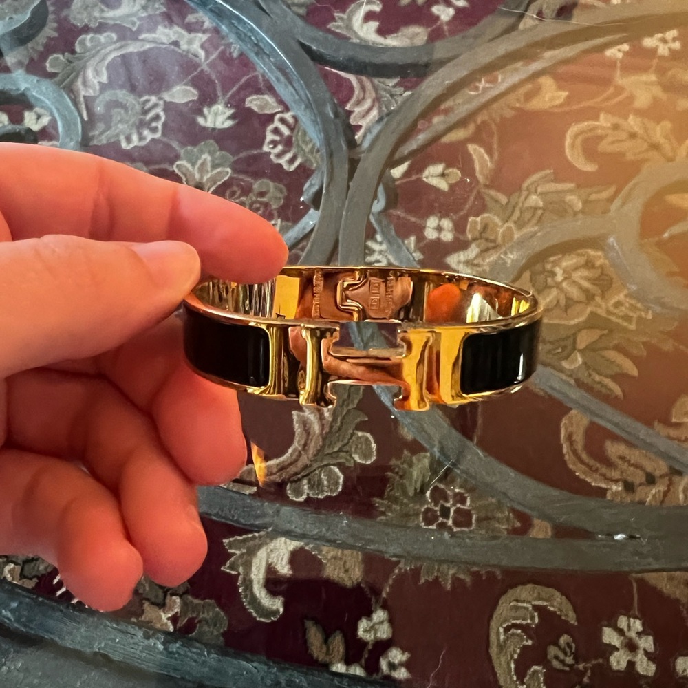 Black and Gold Bracelet